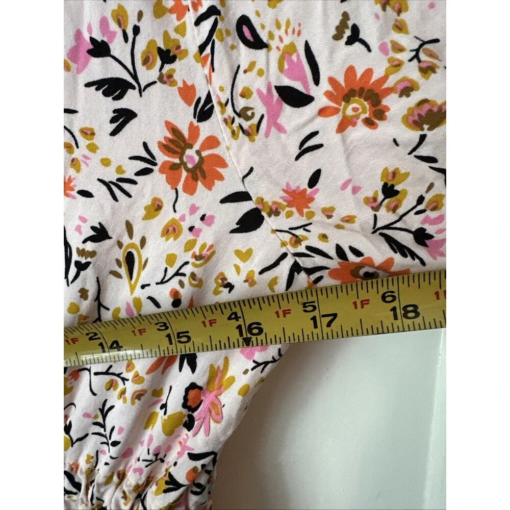 Petal And Pup Dress Floral Maxi Kelda Balloon Sleeve Prairie Women's Large - Picture 6 of 11
